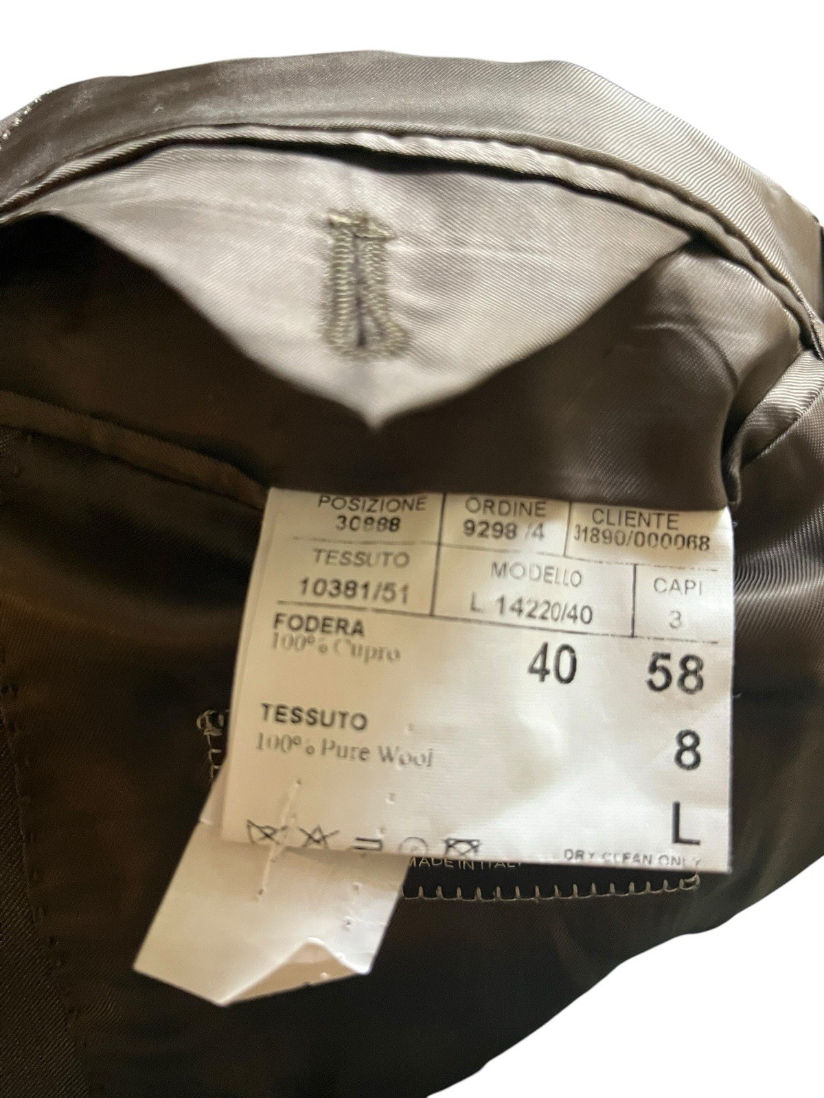 Canali Brown Wool Blazer 48R 58EU Made In Italy Sport Coat 2 Button Luxury