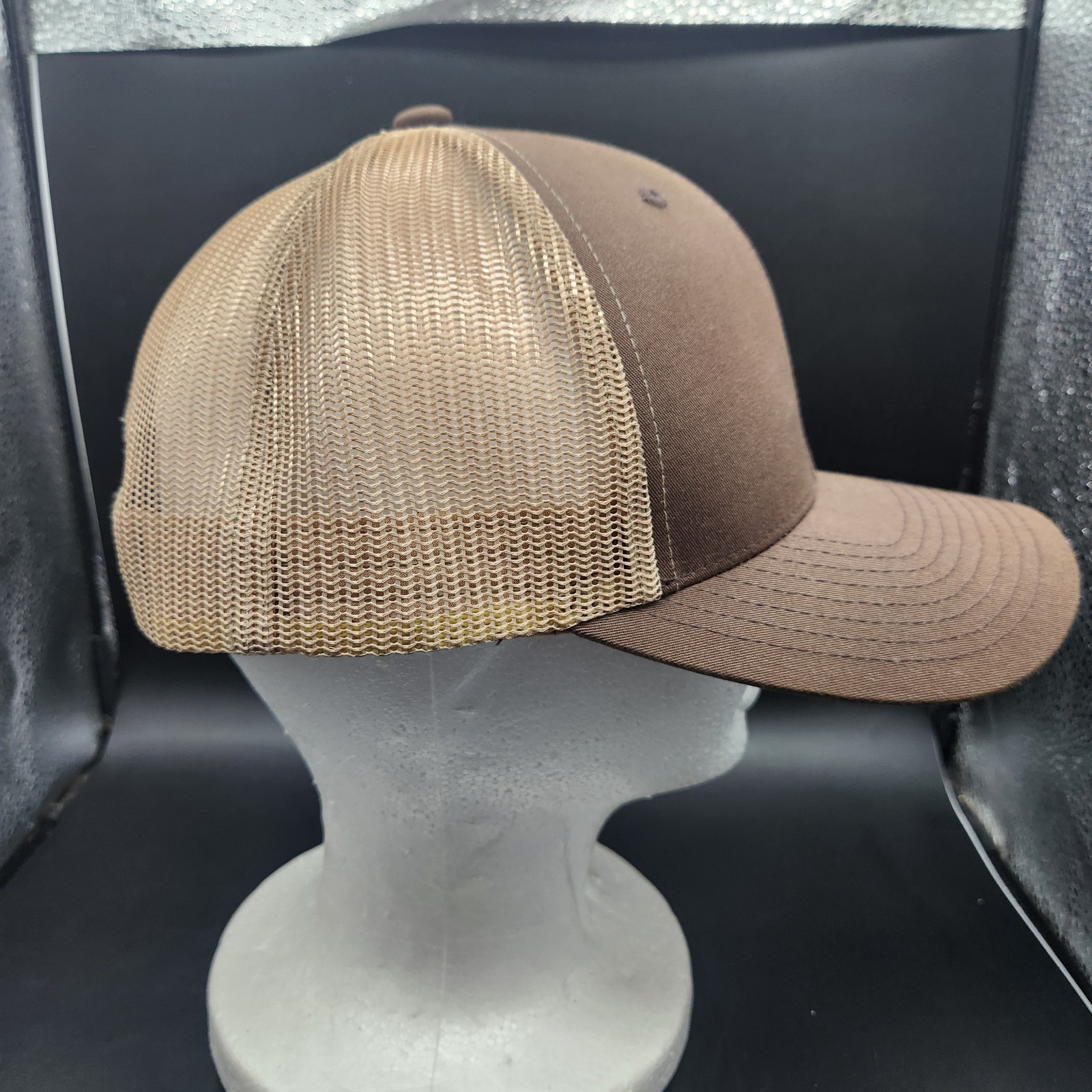 Hi Lo Pro Rodeo Snapback Mesh Back Trucker Hat Brown One Size The Classics Tag