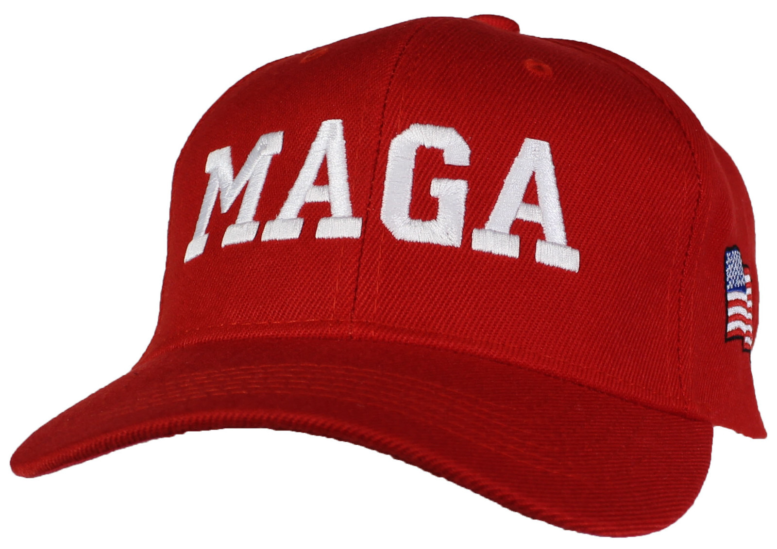 Tropic Hats Adult Embroidered MAGA 45 American Flag Trump Adjustable Ballcap