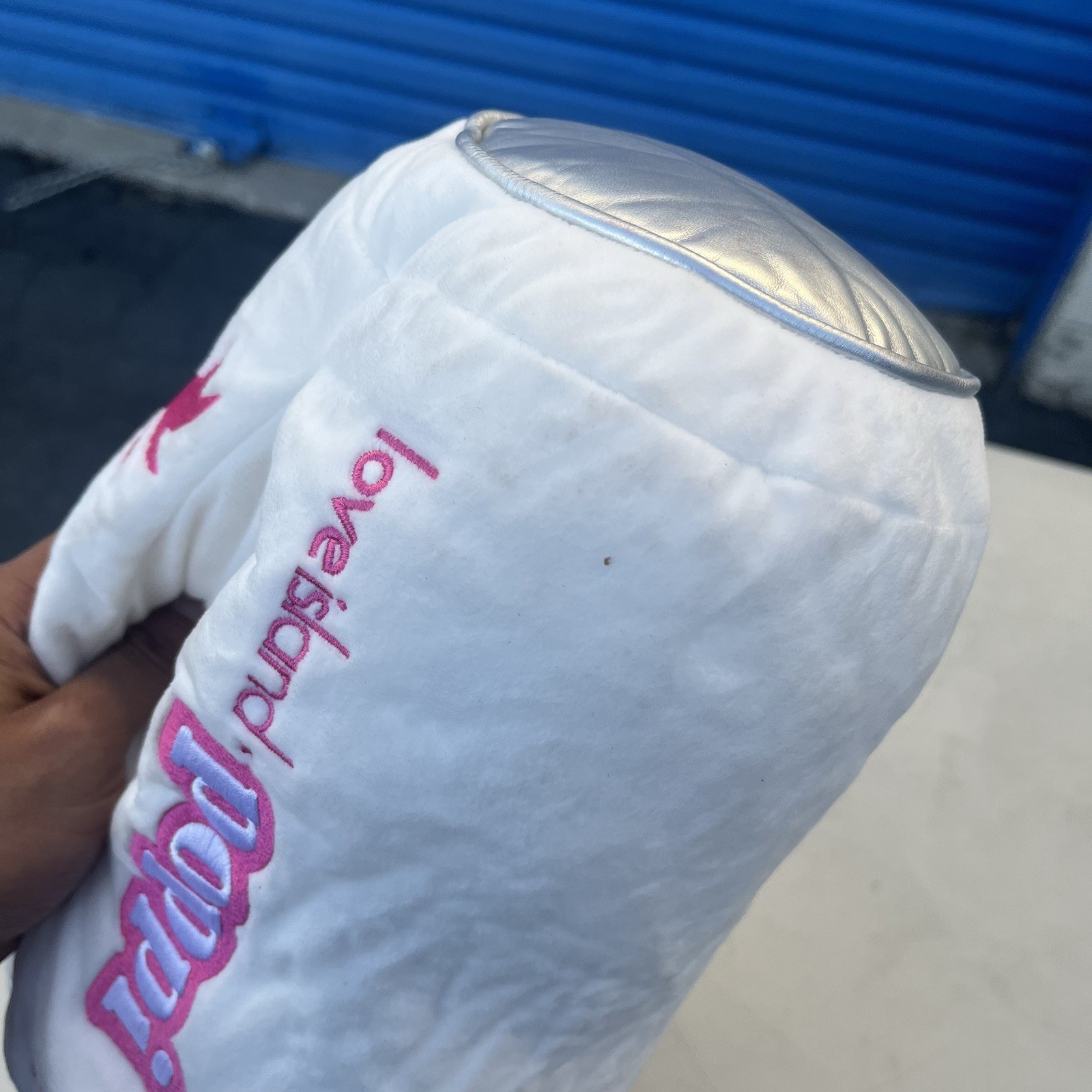 Poppi x Love Island Punch Pop Merch Can Slippers Netflix