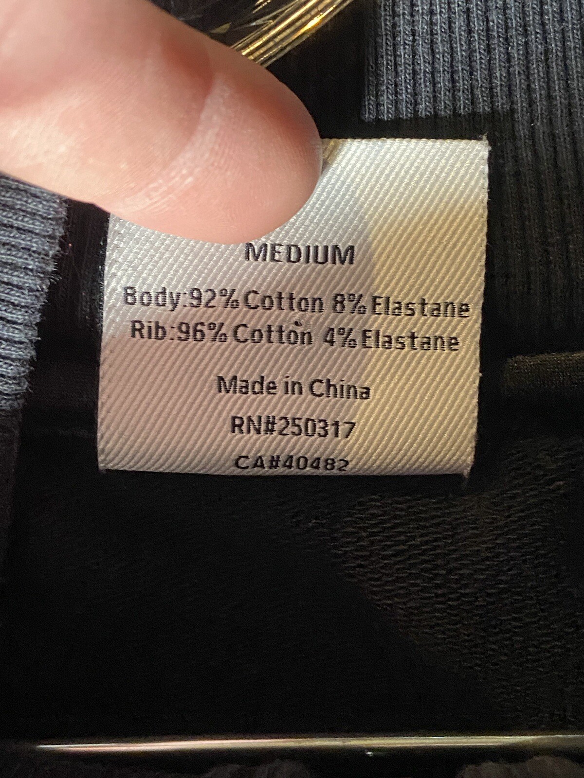 Varley Black Cortland Jacket Classic Sweat Athleisure Athletic Size M Womens