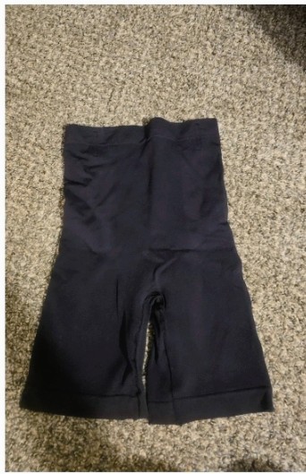 Shapermint High-Waisted Firm Shapewear Shorts Black XS/S Nylon/Spandex
