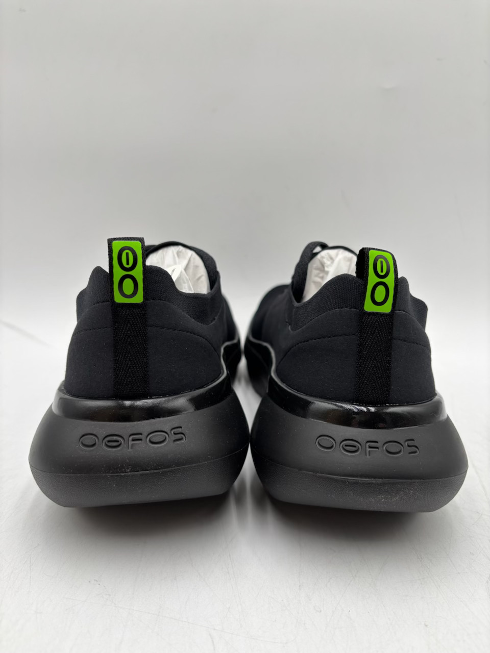 Oofos OOMY STRIDE 5087 Men’s NEW Lace-Up Shoe Black Multiple Sizes