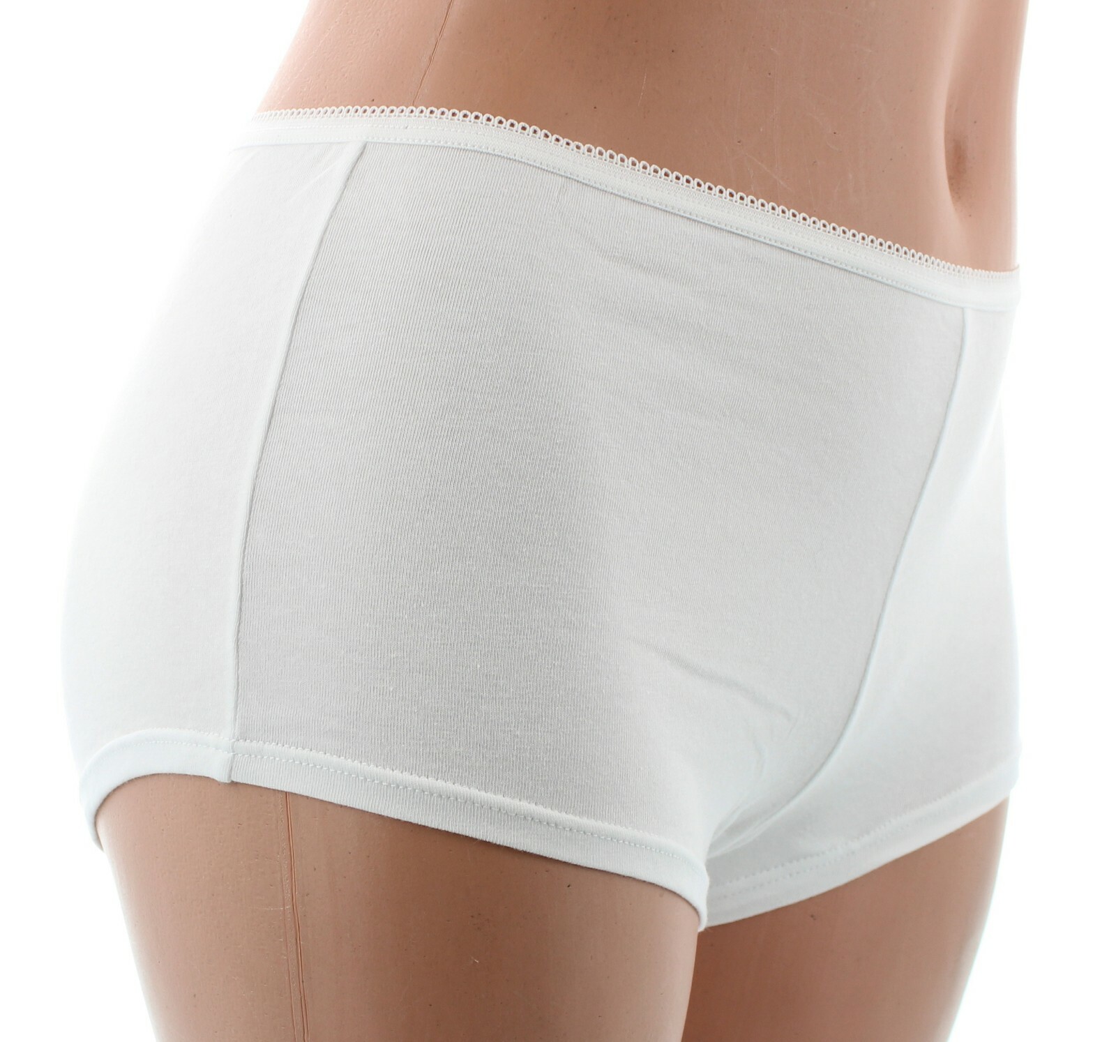 Maidenform Boyshorts Underwear Panty, Women’s Cotton Stretch Tagless, 3 Pack