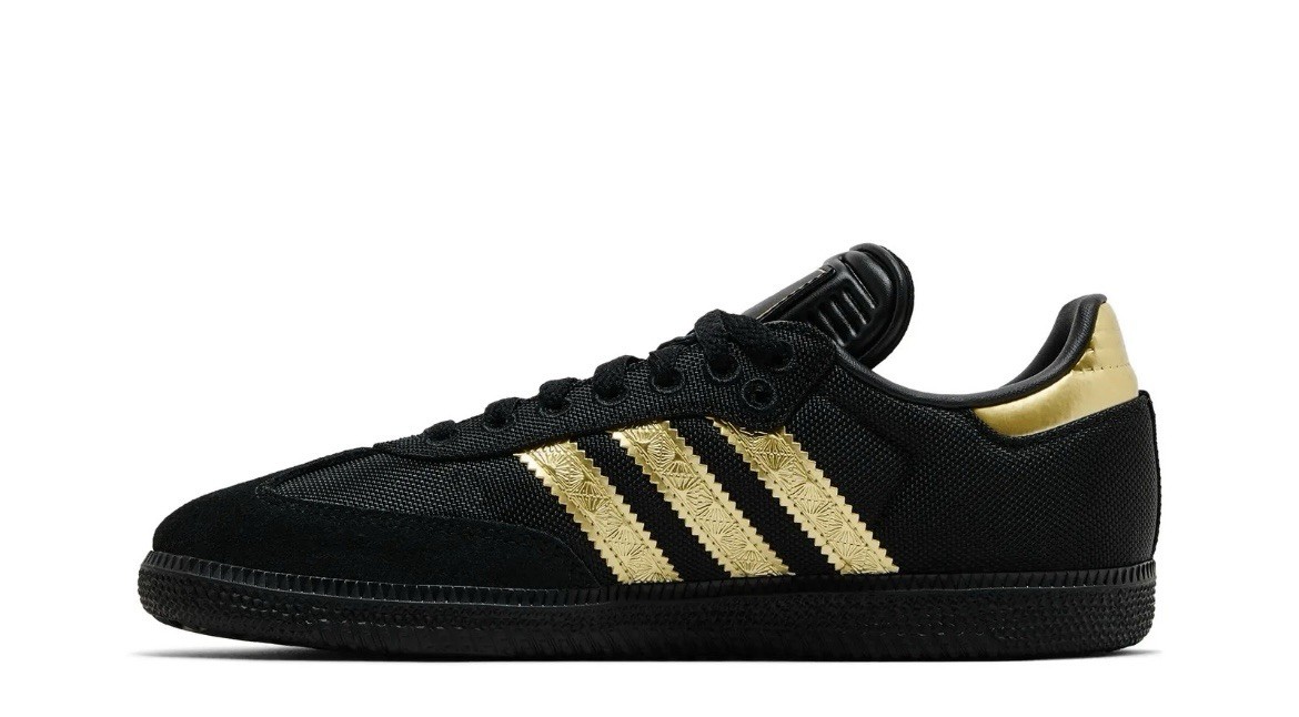 Adidas Men’s Samba 2025 Mexico Kit Multiple Sizes Black Gold |JH5656| NEW