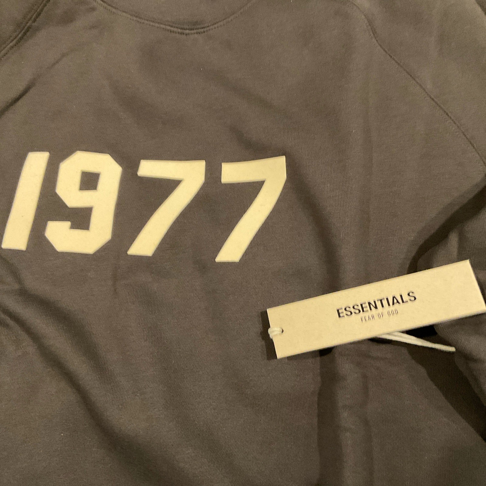 Essentials Fear Of God 1977 Sweatshirt Iron (Medium)