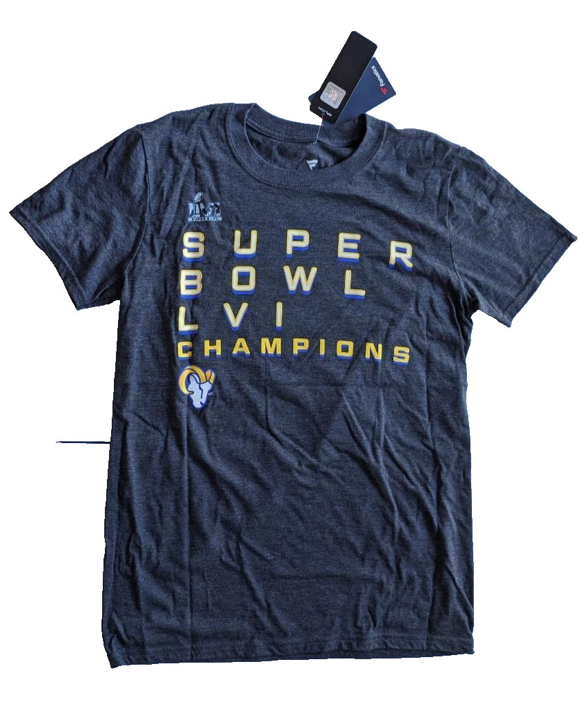 LOS ANGELES LA RAMS SUPERBOWL 56 (LVI) CHAMPIONS T-SHIRT