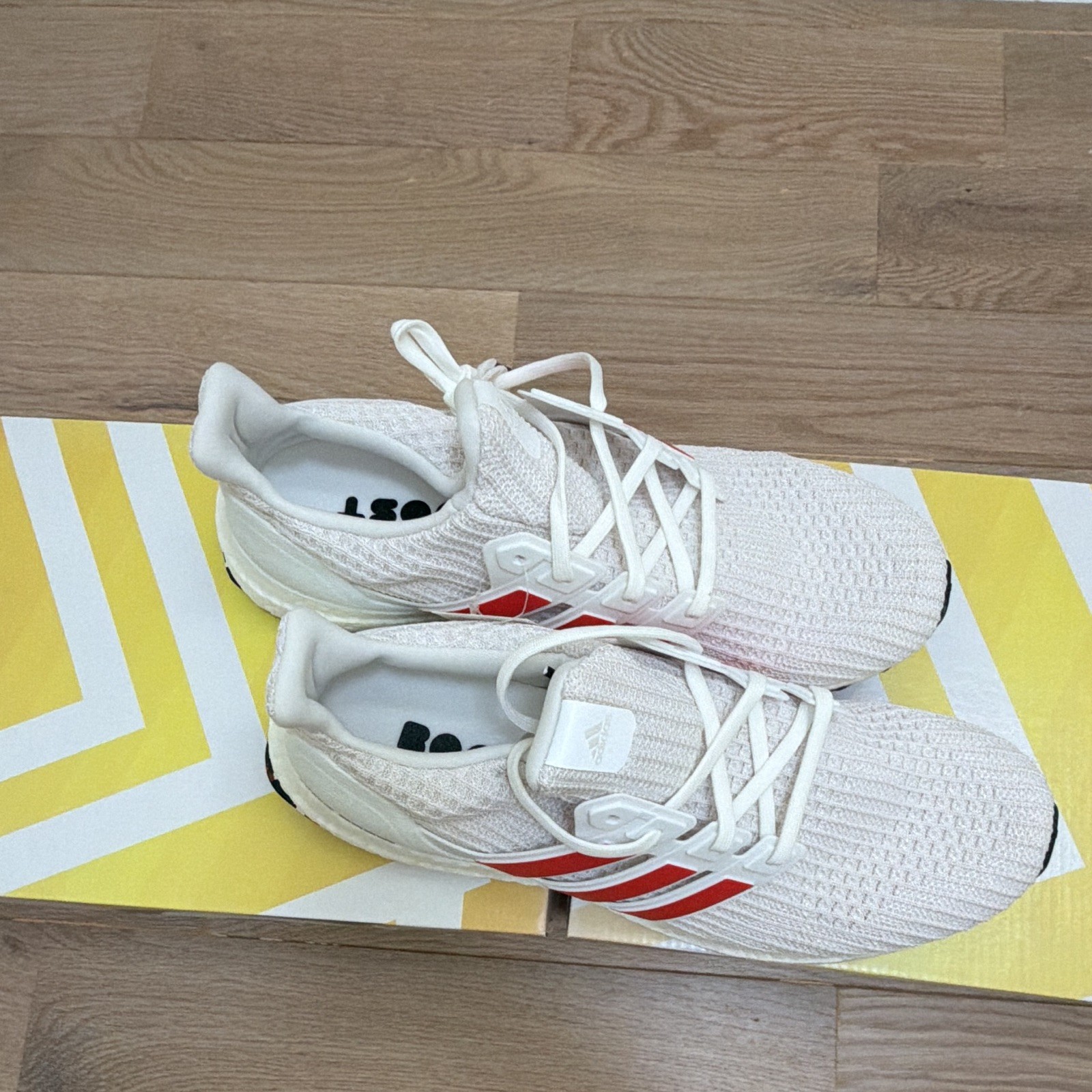 adidas UltraBoost 2018 Size 10 Red/Black/White