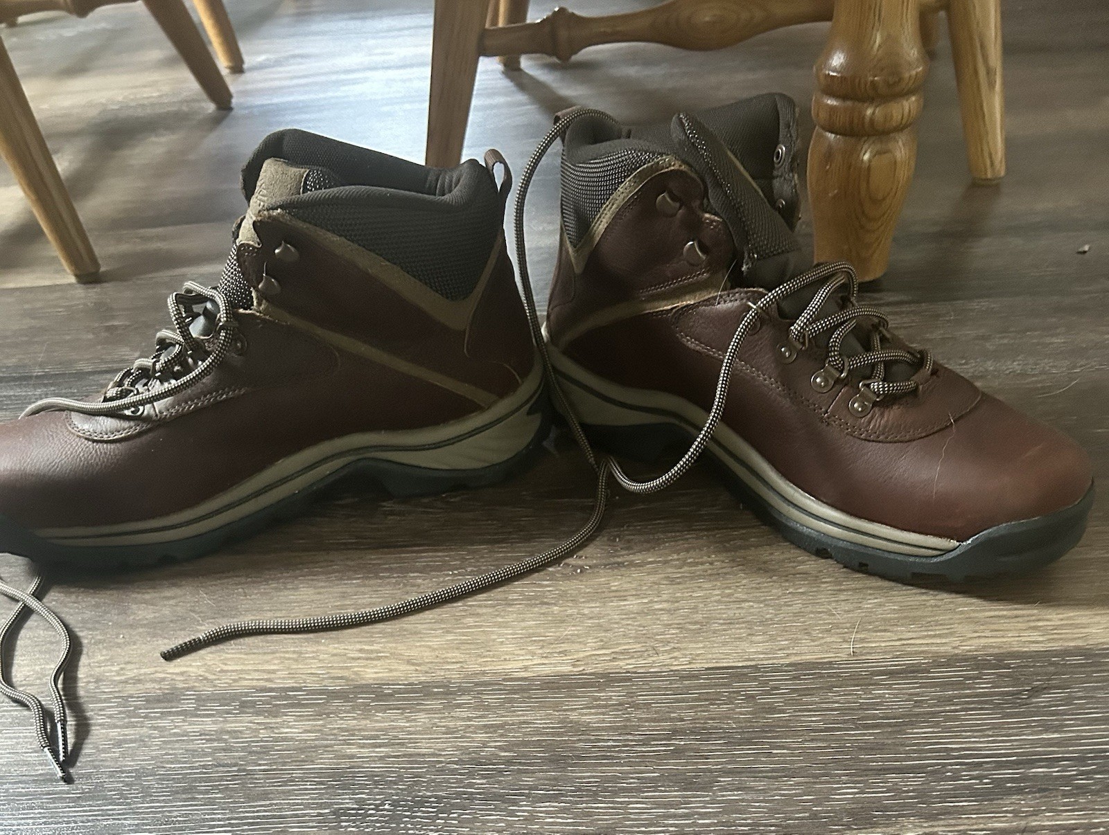 Timberland White Ledge Waterproof Mid Hiker Boot MD Brown Full Grain