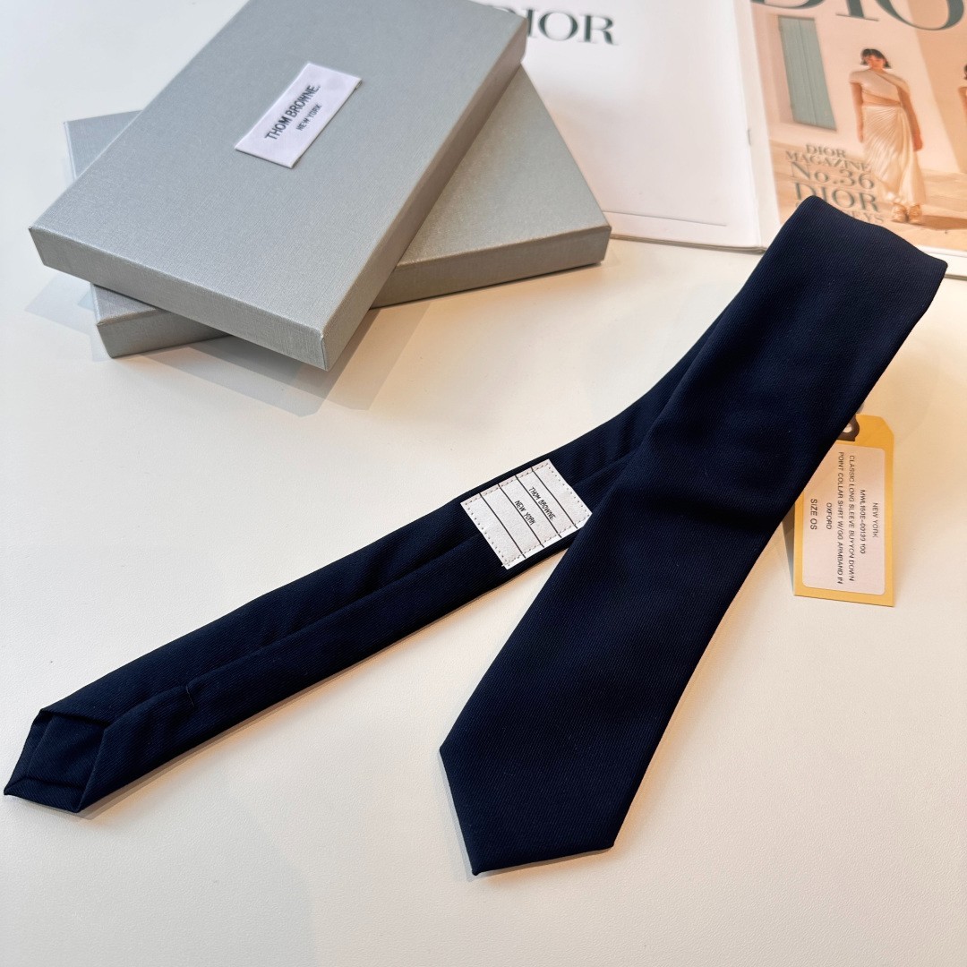 Thom Browne Men’s Wool Tie