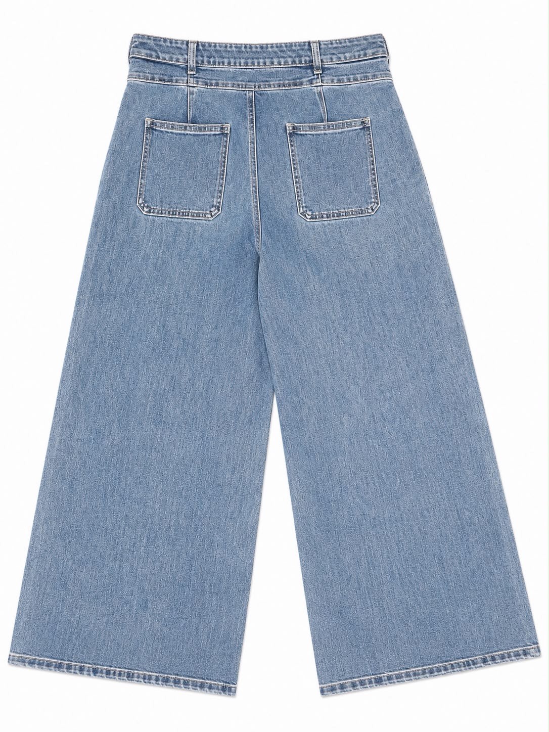 Hudson Jeans Women’s Wide Leg Crop Denim Jeans Size 8/29 Light Wash NWT