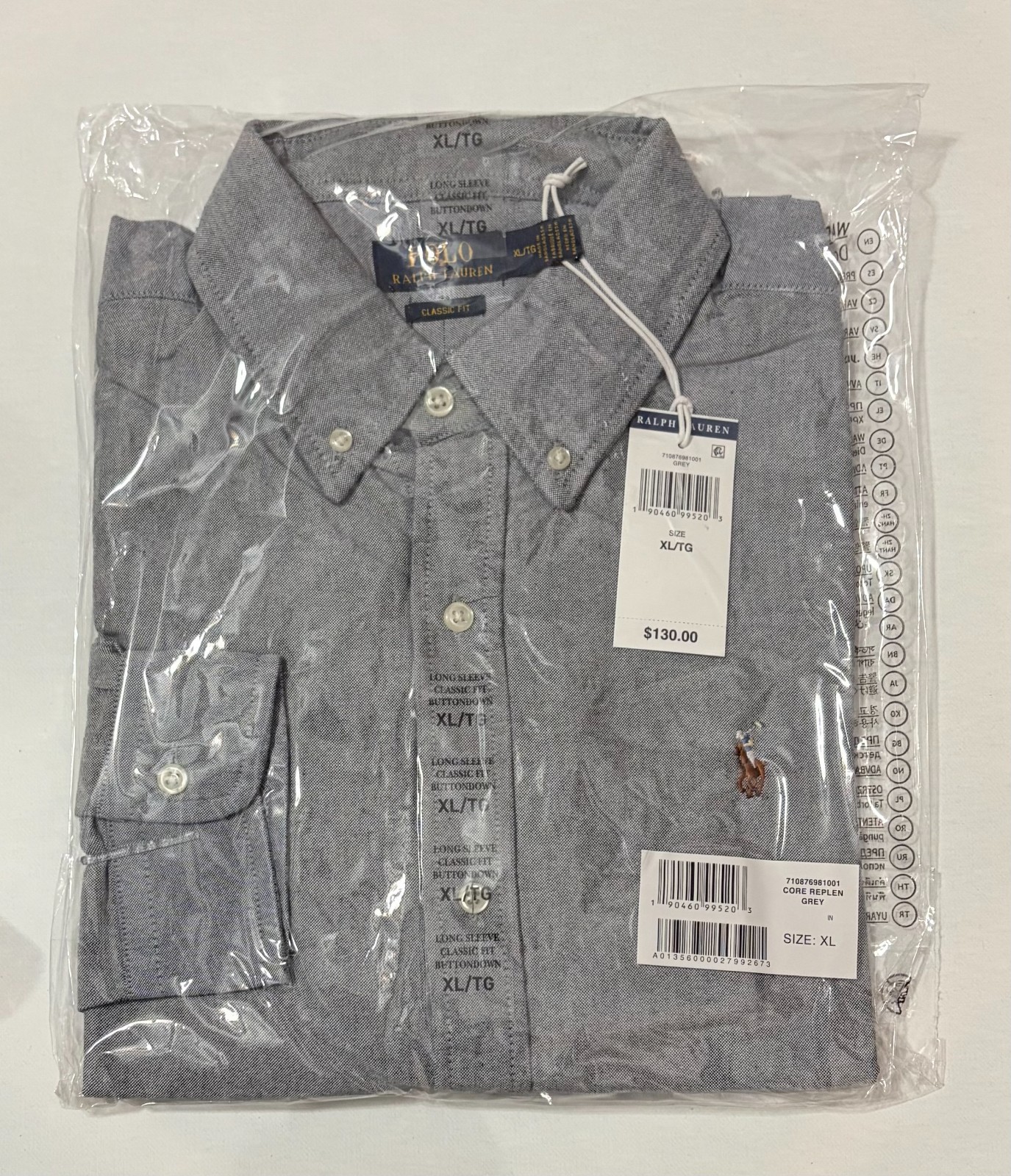 Polo Ralph Lauren The Iconic Oxford Shirt Classic Fit – Retail $130