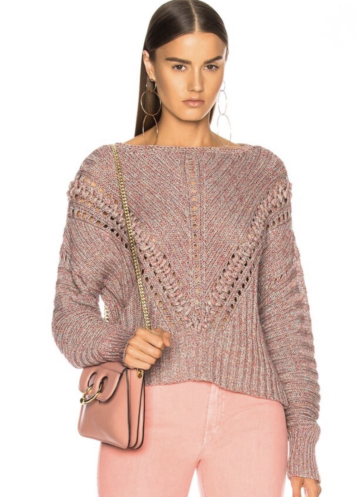 Rag & Bone $395 Roman Cotton Pullover Sweater Small