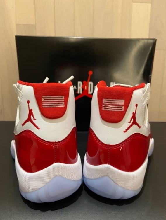 Jordan Air Jordan 11 Retro “Varsity Red” High Top Mens Basketball