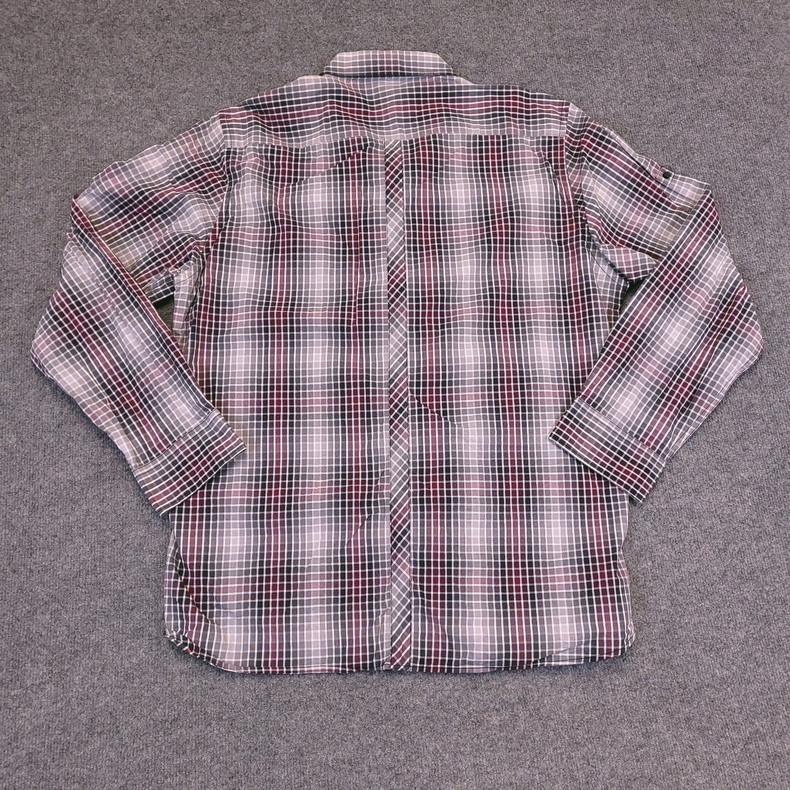 7D 7Diamonds Mens 3XL Button Up Small Window Dual Pocket Cotton