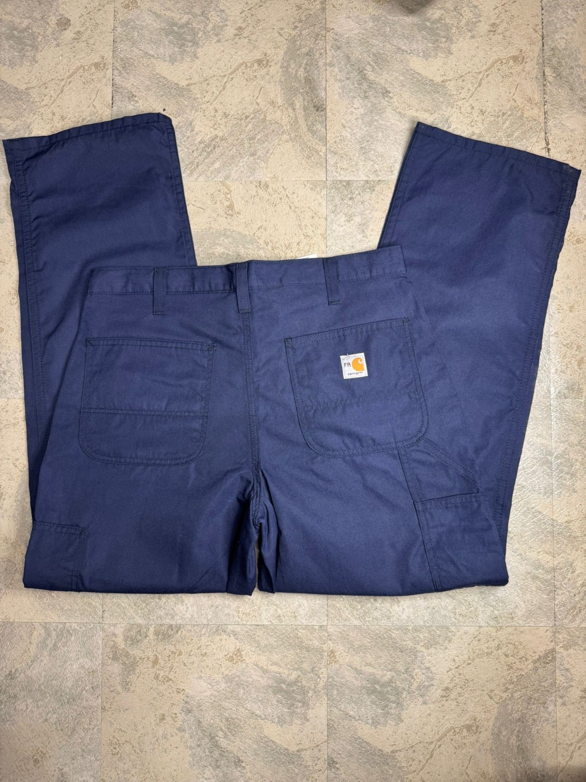Carhartt FR Lightweight Canvas Work Pants Dungaree Navy – Men’s