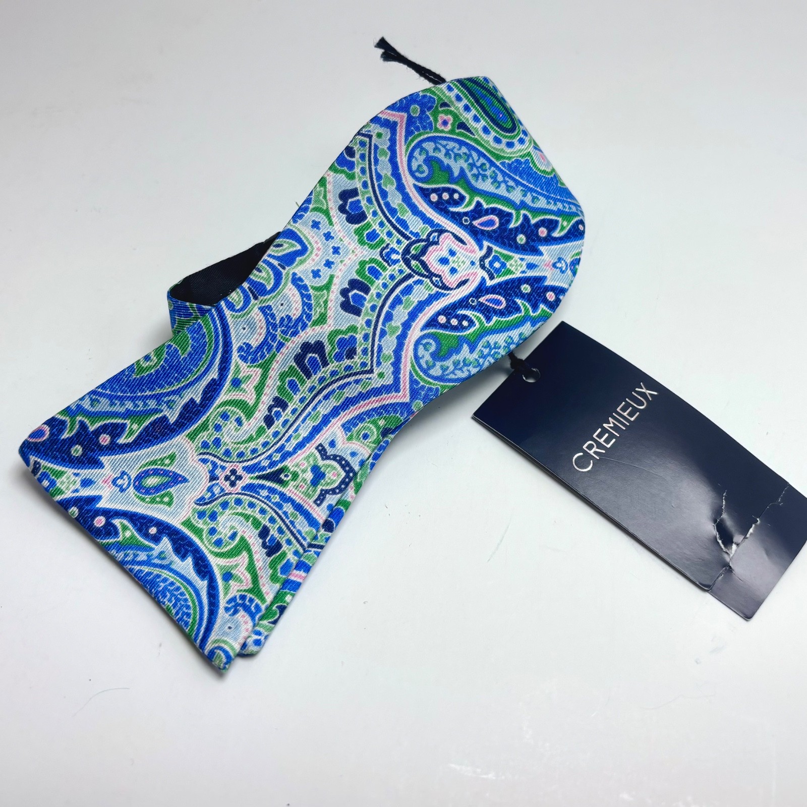 Daniel Cremieux Men’s Designer Bow Tie 100% Silk Adjustable Floral Paisley Plaid