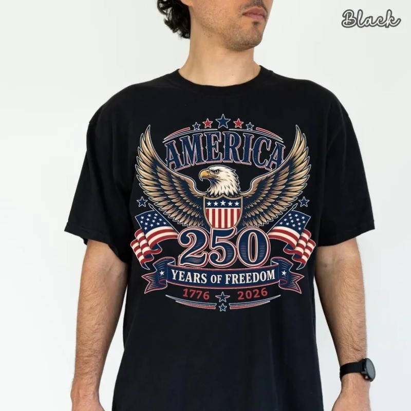America 250th Anniversary America Patriotic Shirt, USA 250 Years Shirt