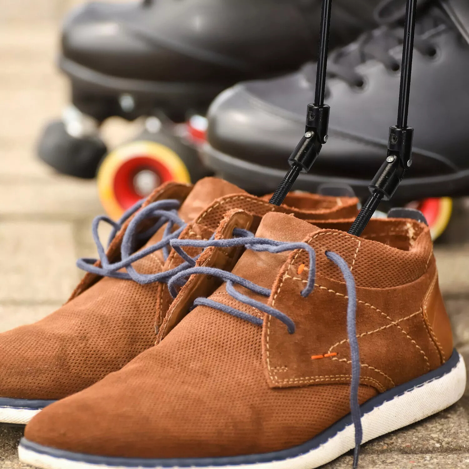 1 Pair Boot Stretcher Wooden Shoe Shaper Western Cowboy Boot Expander for Men