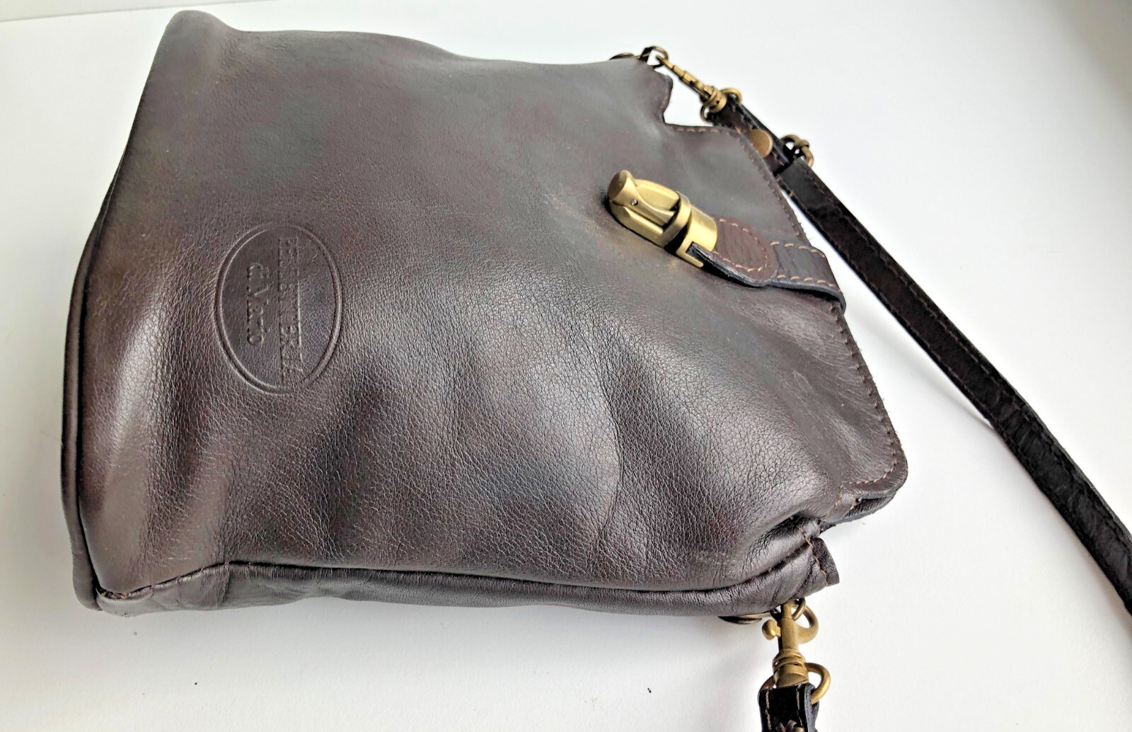 Genuine Leather Women’s Bag Pelletteria Di Mario Italian Design Crossbody
