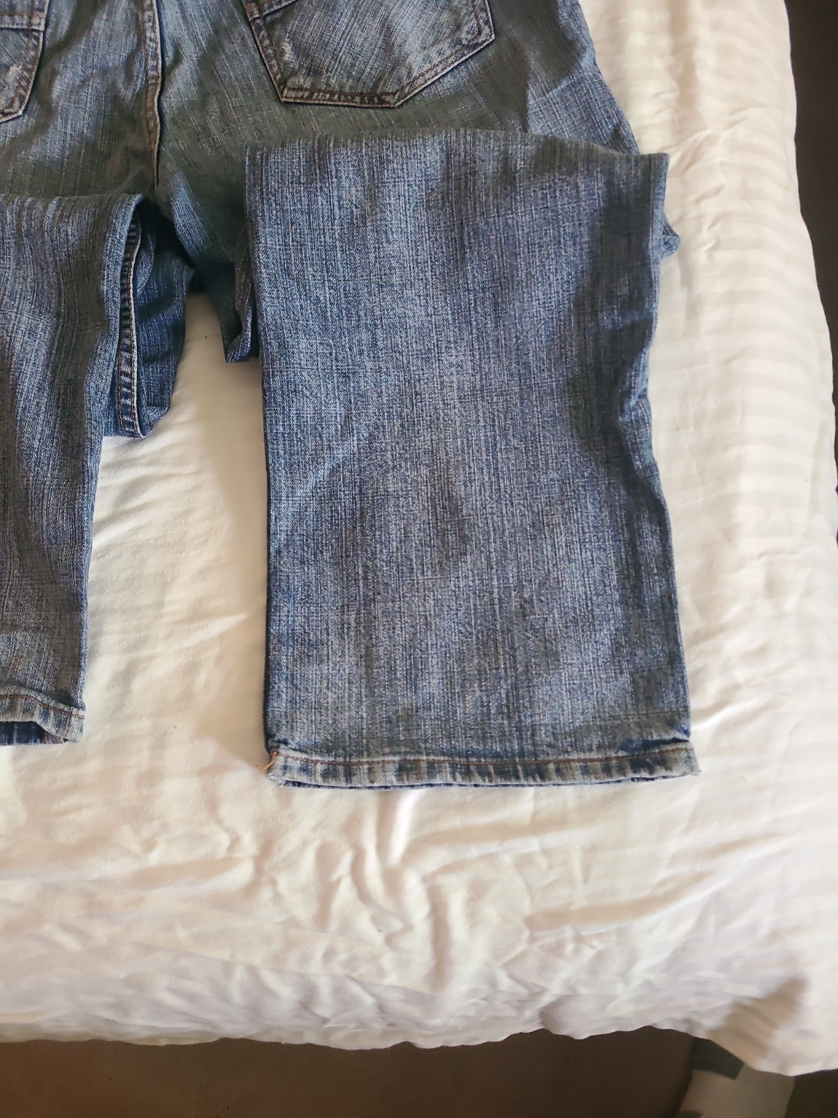 Tommy Hilfiger Mens Relaxed Fit Light Wash Blue Denim Jeans 38×30 Vintage
