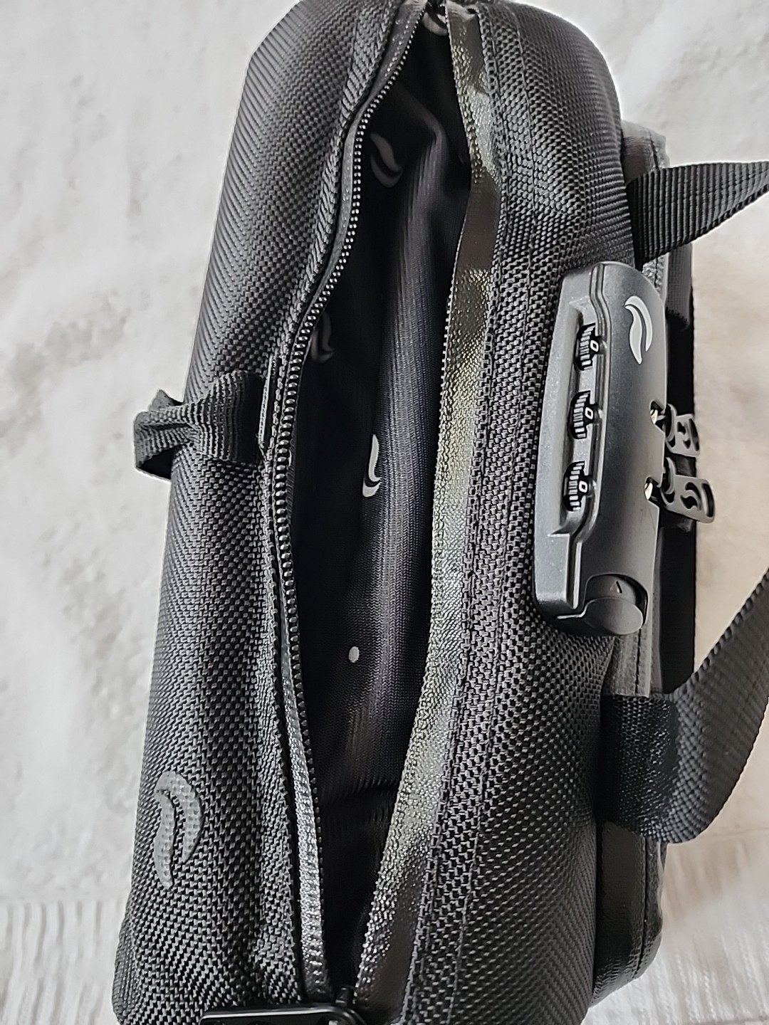 Skunk Black Mini Duffle Tube New Without Tags