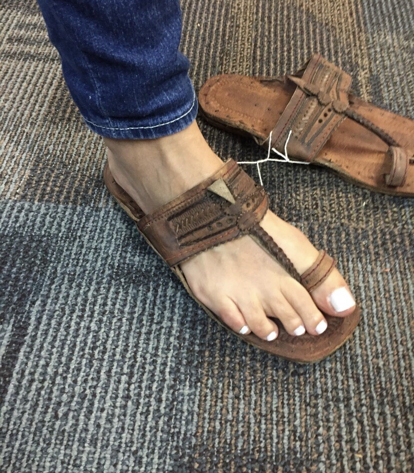 Hand Made Hippie Water Buffalo Leather Sandals – UNISEX – Sizes 5-13 (See Chart)