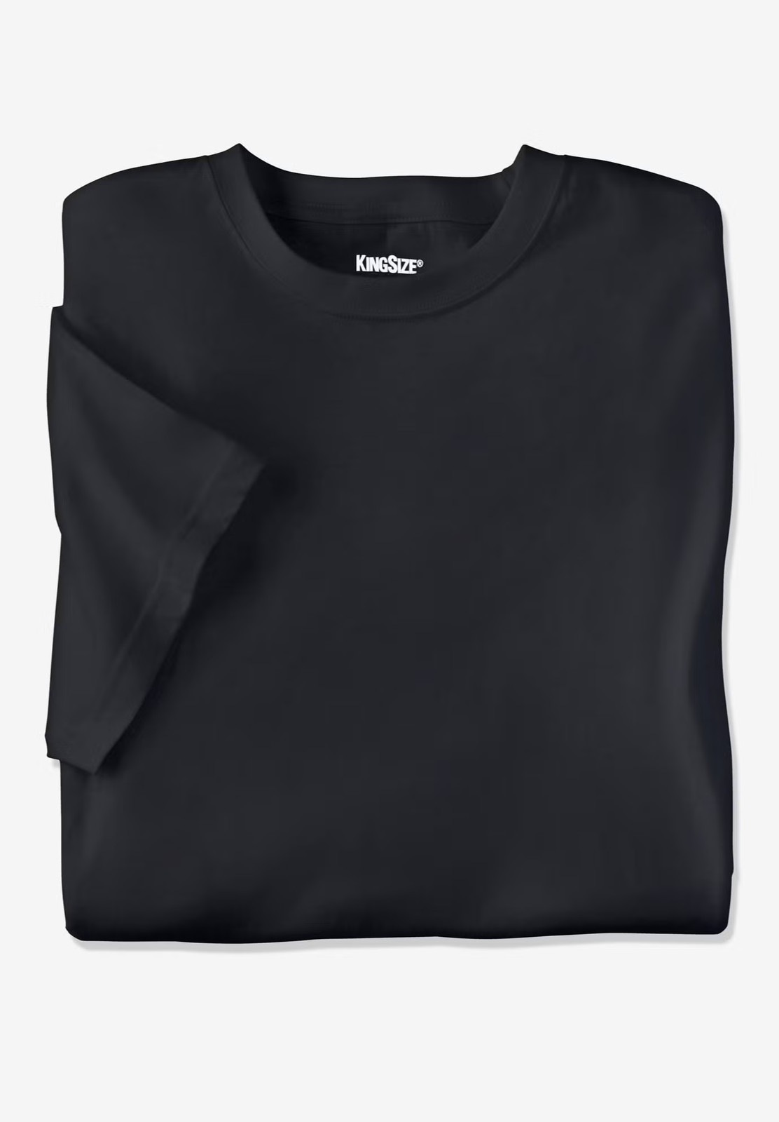 KingSize Men’s Big & Tall 3-Pack Cotton Crewneck Undershirt