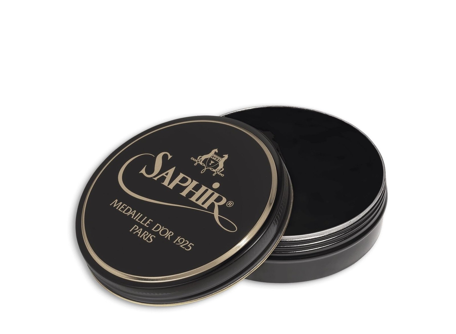 SAPHIR Medaille d’Or Pate De Luxe – Natural Wax Shoe Polish for Leather Sh