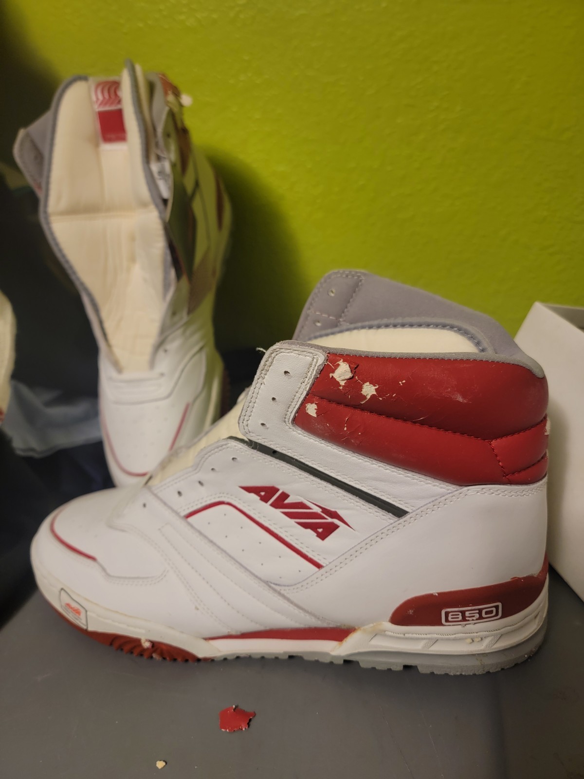 Avia 850 MR Basketball 1985 Shoes Drexler Pippen Blazers Abloh 1980s Vintage SEE