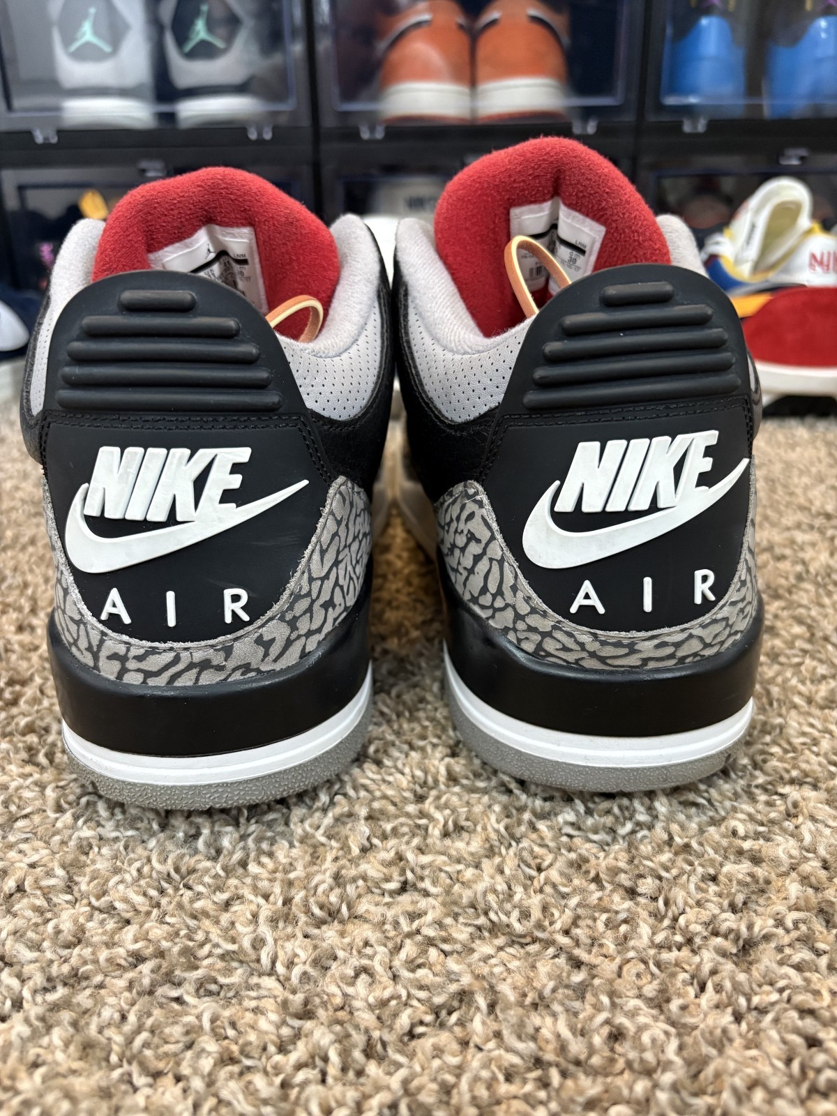 Air Jordan 3 Retro Black Cement 2018 Men’s Size 12 – Used Good Condition – OG