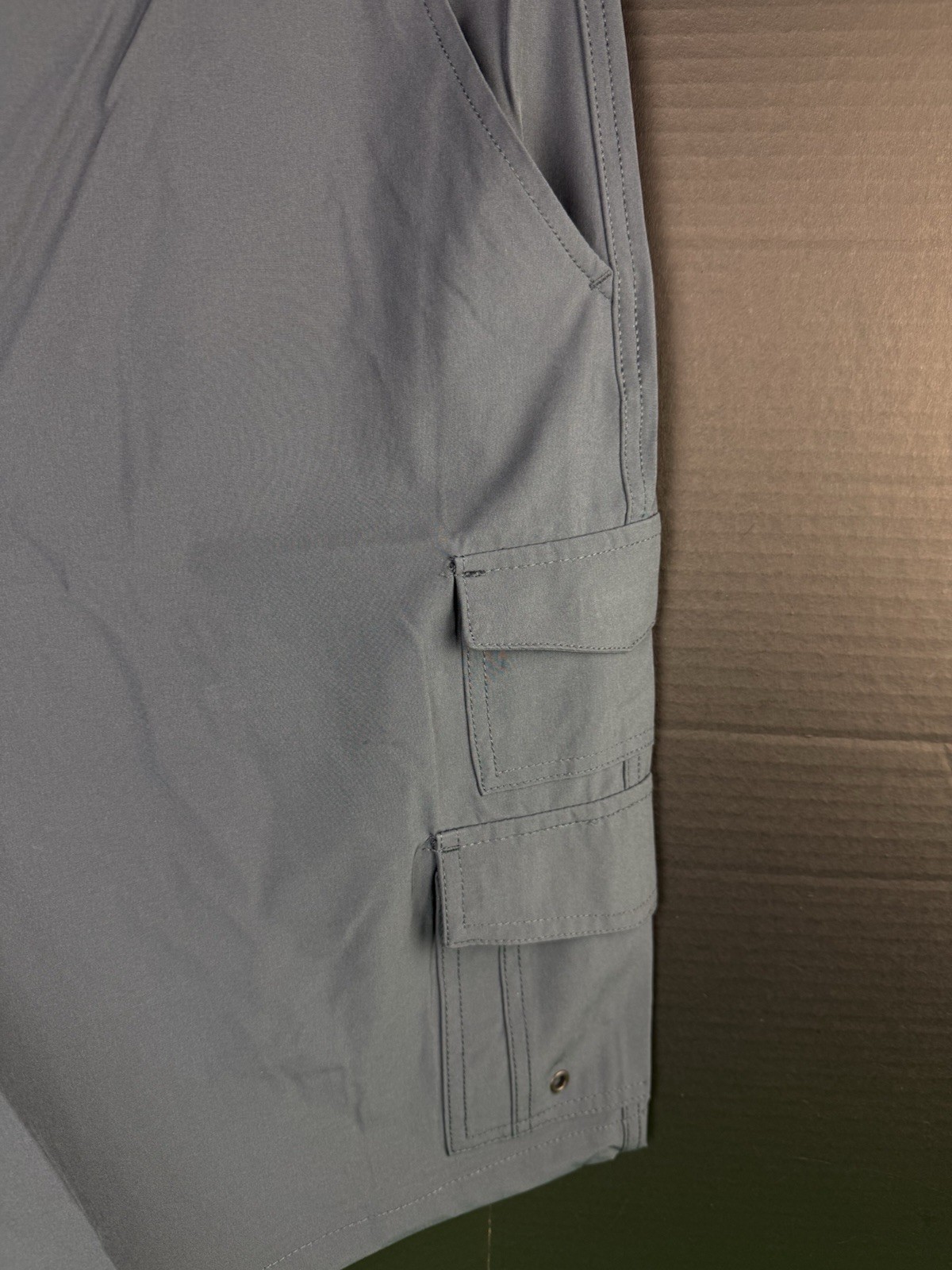 Iron Co Men’s Stretch Tech Short Size 32 Blue