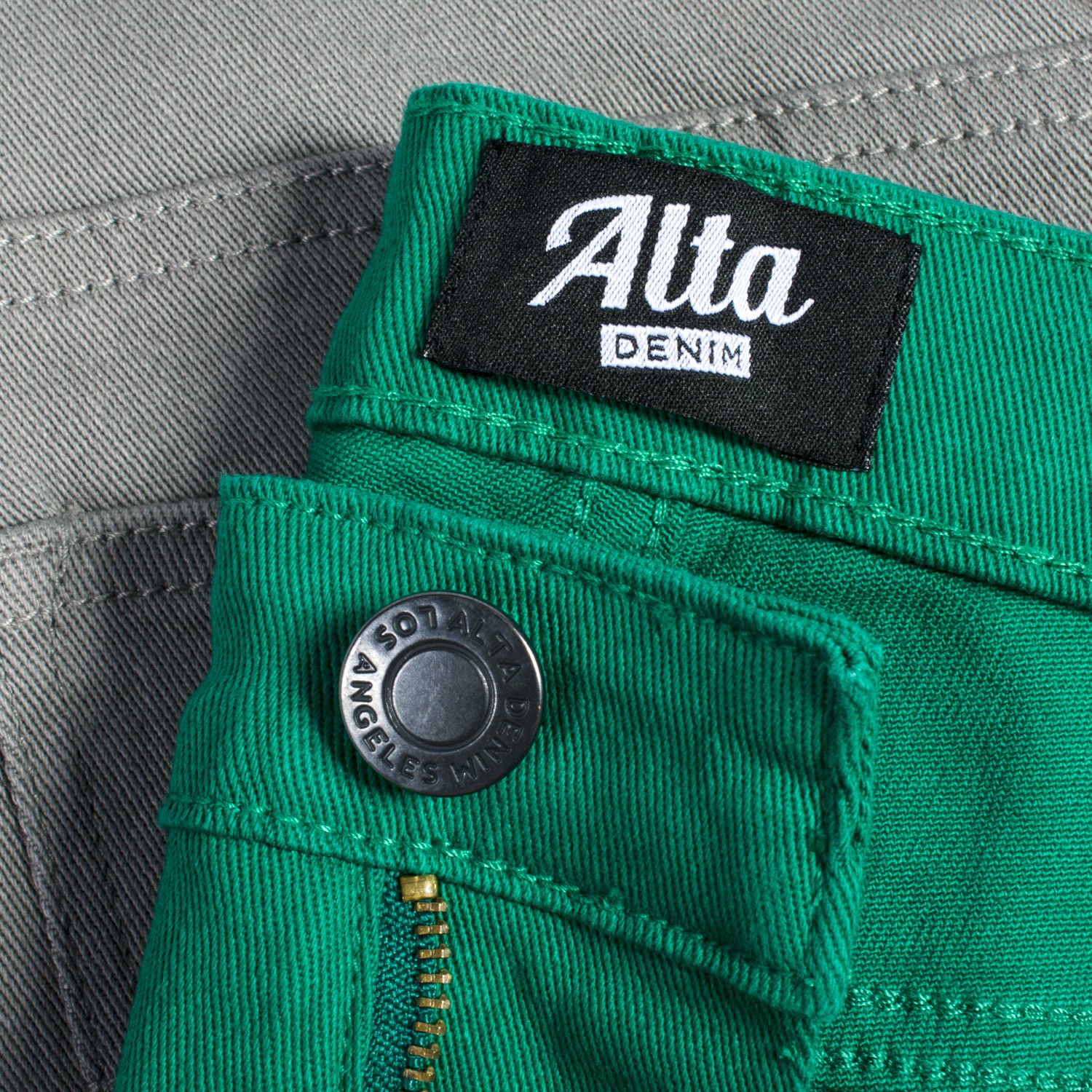 Alta Men Designer Fashion Slim Skinny Fit Stretch Denim Jeans Pants