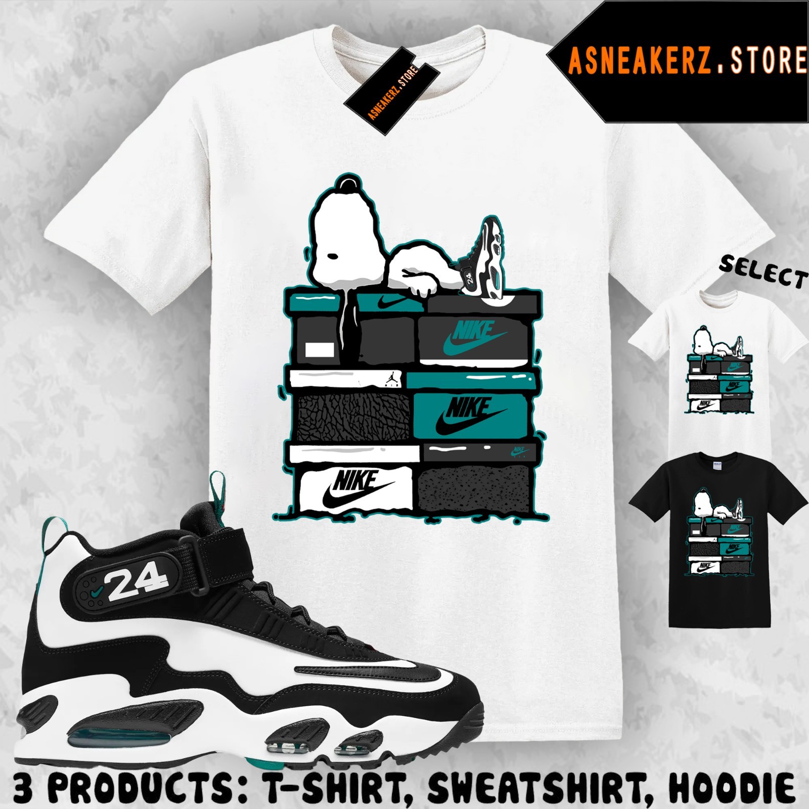 Shirt Match Air Griffey Max 1 Freshwater 2026 Sneaker Matching Sneakerhead S Dog
