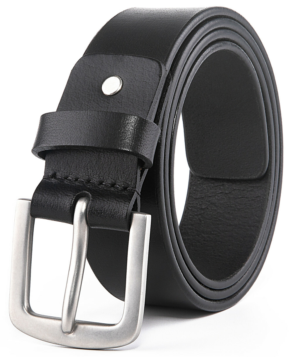 Men’s belts,Full Grain Genuine Leather Casual Dress Jeans Belts for Men
