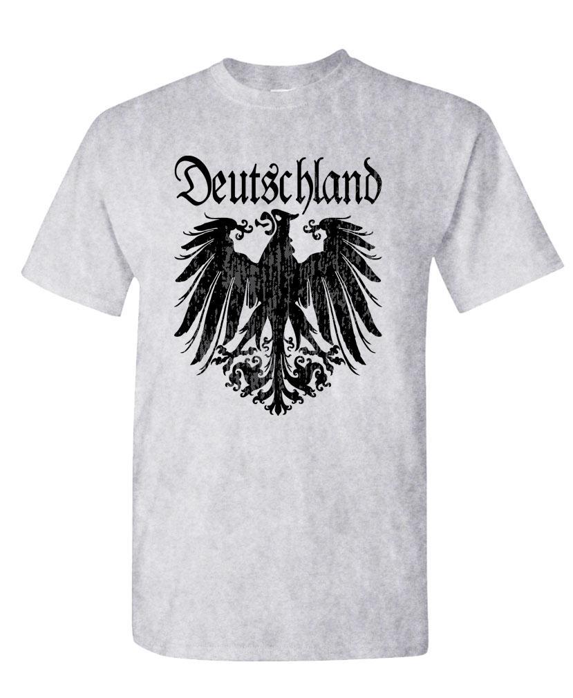 BLACK DEUTSCHLAND EAGLE – german soccer – Cotton Unisex T-Shirt