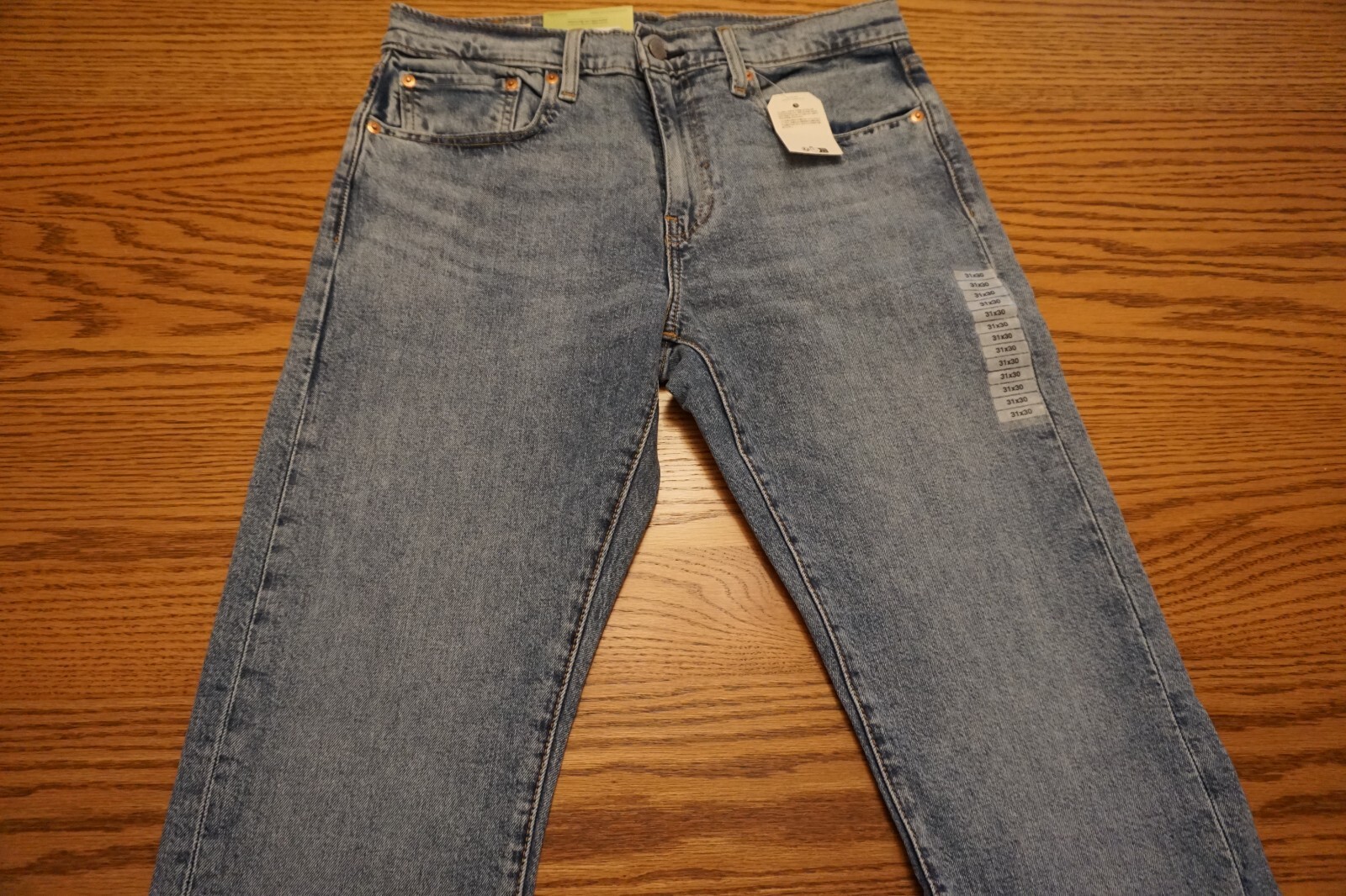 NWT MEN’S LEVI JEANS 502 Multiple Sizes Taper Flex Eco Performance Premium $98