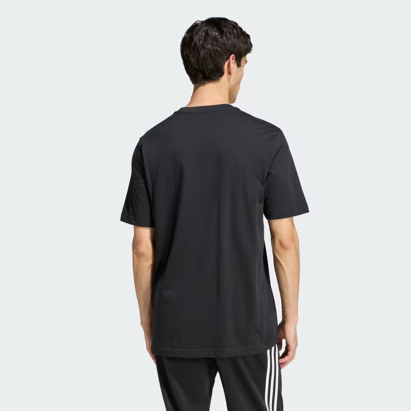 adidas men MINI EMBROIDERY BASKETBALL GRAPHIC T-SHIRT