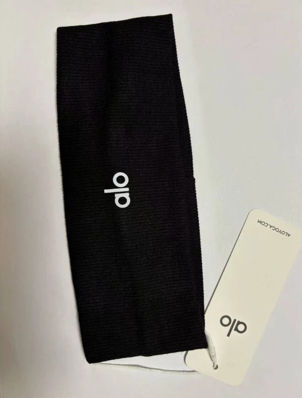 NWT Set of 3 Unisex Al Yoga Sport Headbands – White, Black, Coffee Colors – US