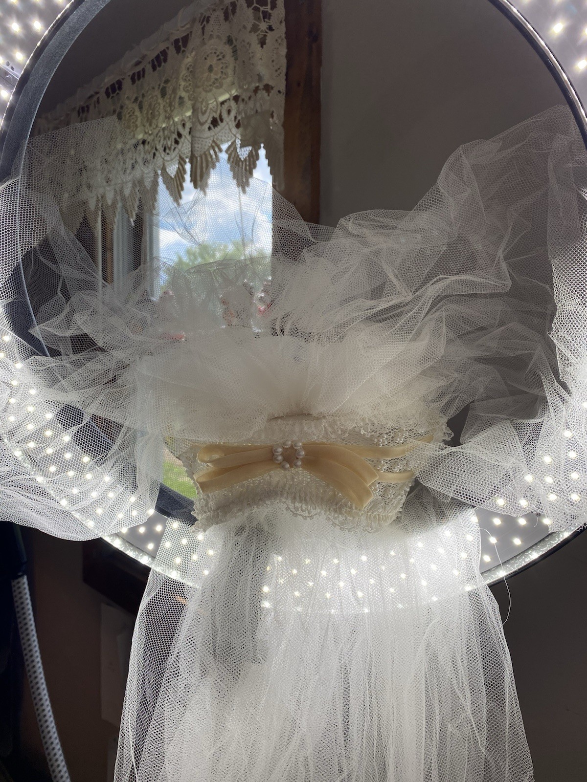 Vintage Wedding Dress Women’s Lace Tulle Victorian Romance Regencycore Ethereal
