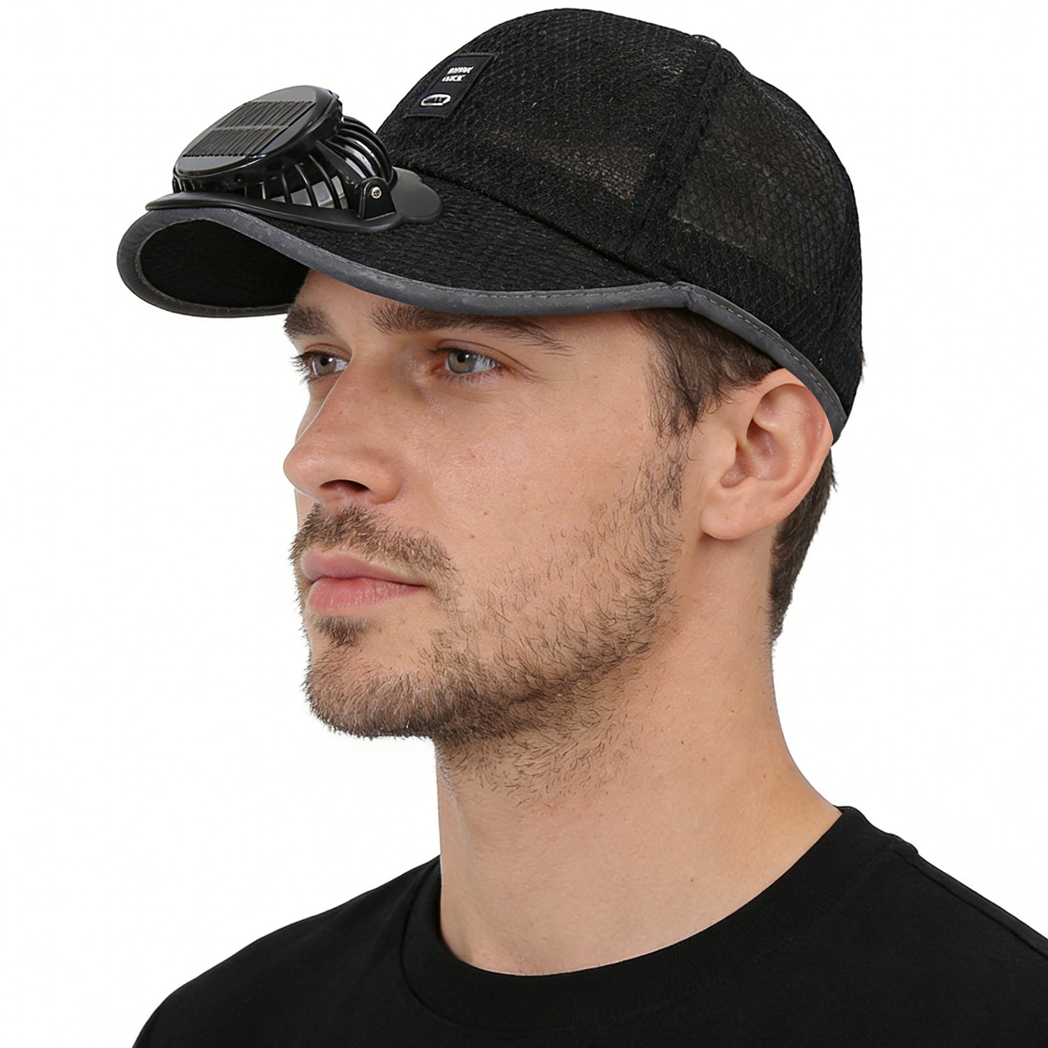 Solar & USB Powered Fan Baseball Hat – 3-Speed Cooling Cap For Outdoor Sports US