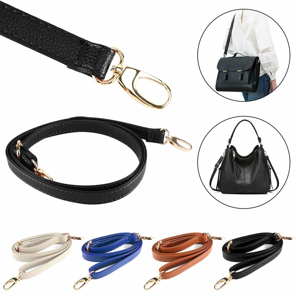 Leather Shoulder Bag Belt Strap Crossbody Replacement Handbag Handle Adjustable