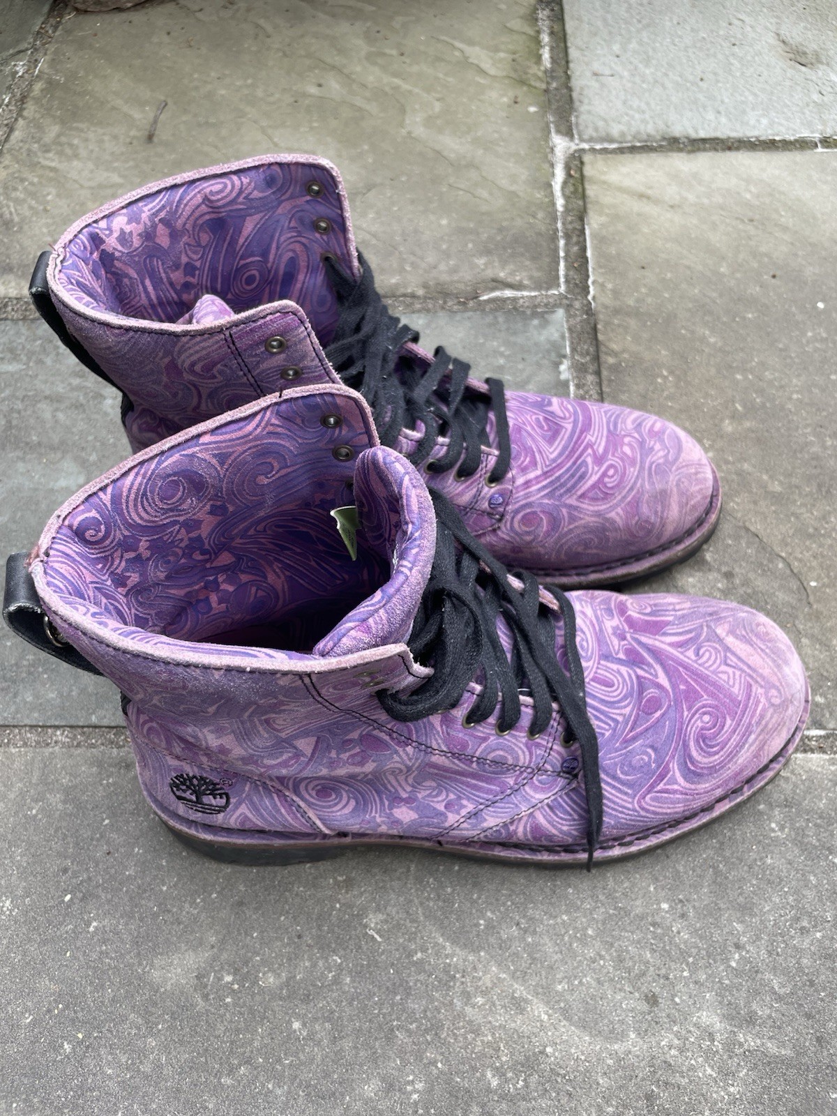Timberland Purple Reign 1973 Men’s Size 10.5 Boots