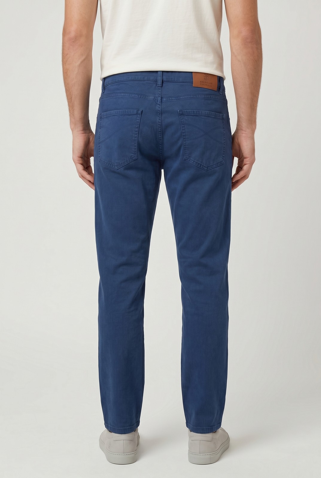 BRUNELLO CUCINELLI MEN’S 100% CO LEISURE FIT 5 POCKET DENIM PANTS NWT MSRP $935