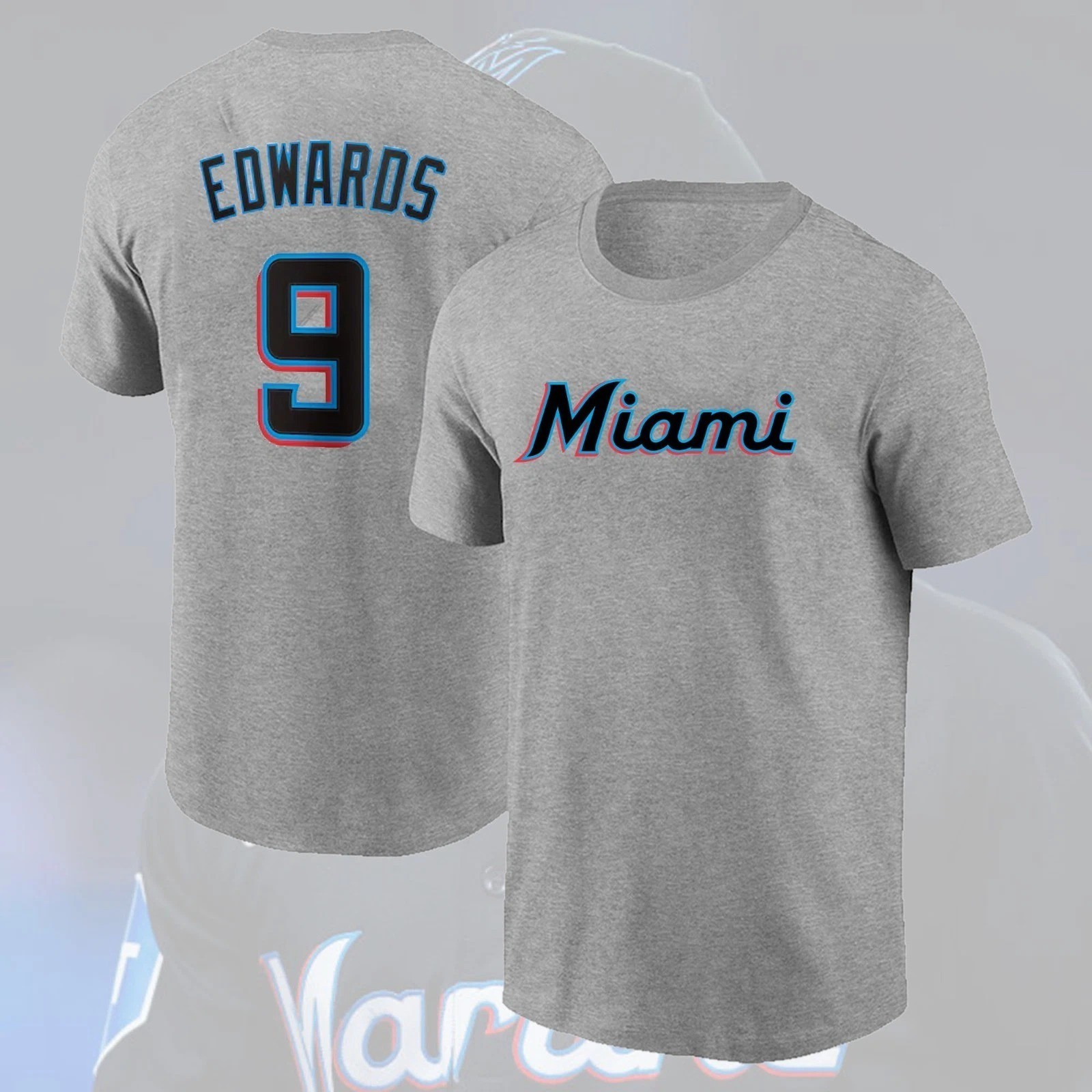 🔥 SALE 2026 Xavier Edwards #9 Miami Football Player Name & Number S-5XL