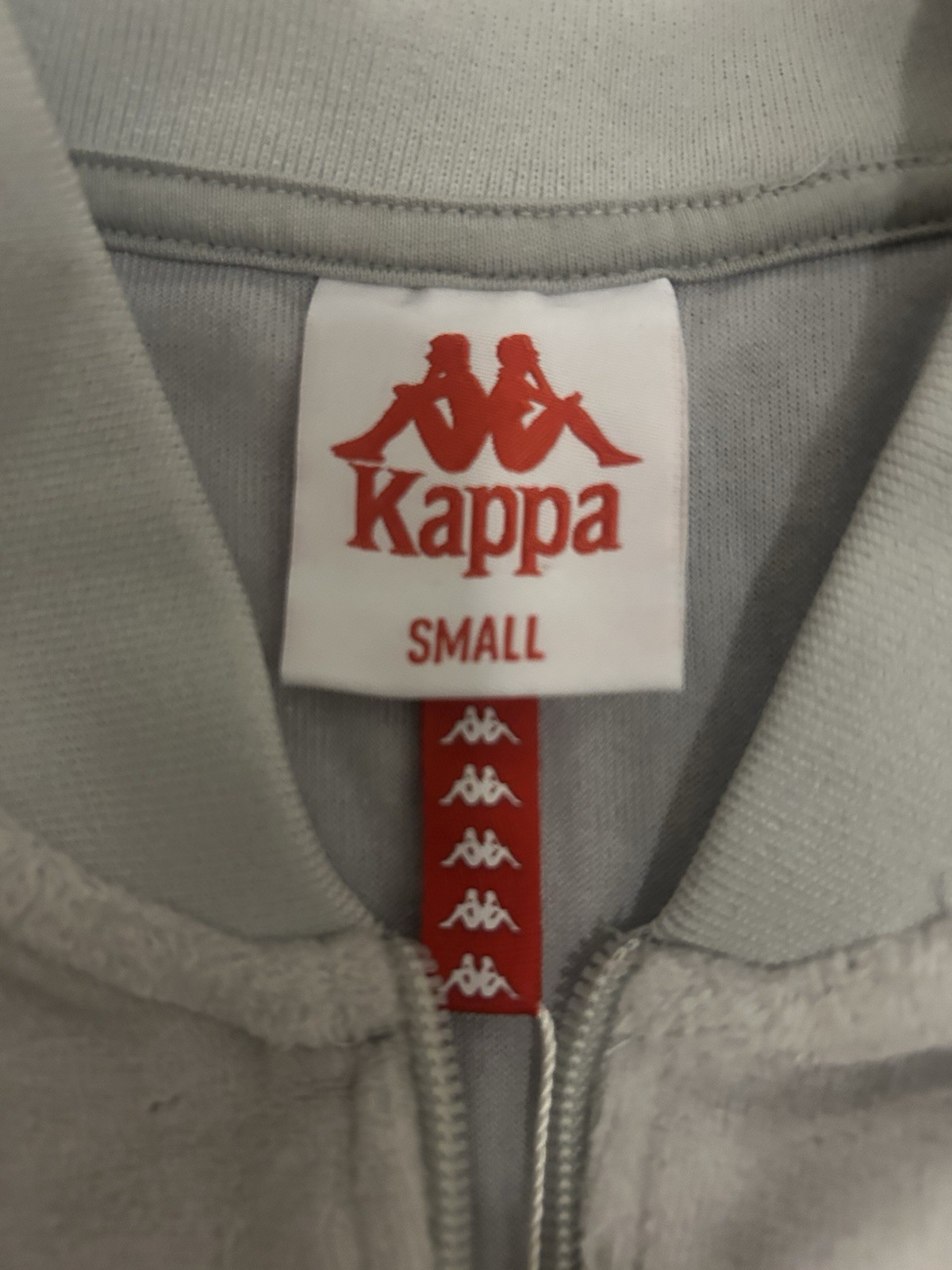 Kappa Banda 222 Servelle Women’s Velour Cropped Full Zip Track Jacket S