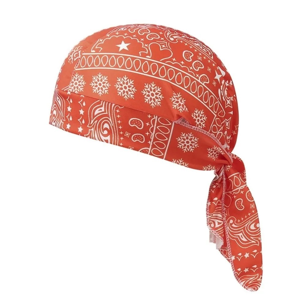 Elastic Motorcycle Wrap Biker Du Bandana Paisley Doo Rag Head Skull Cap Durag