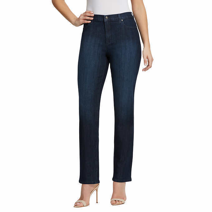 Gloria Vanderbilt Ladies’ Amanda Denim Jeans – DARK BLUE PORTLAND (Select Size)
