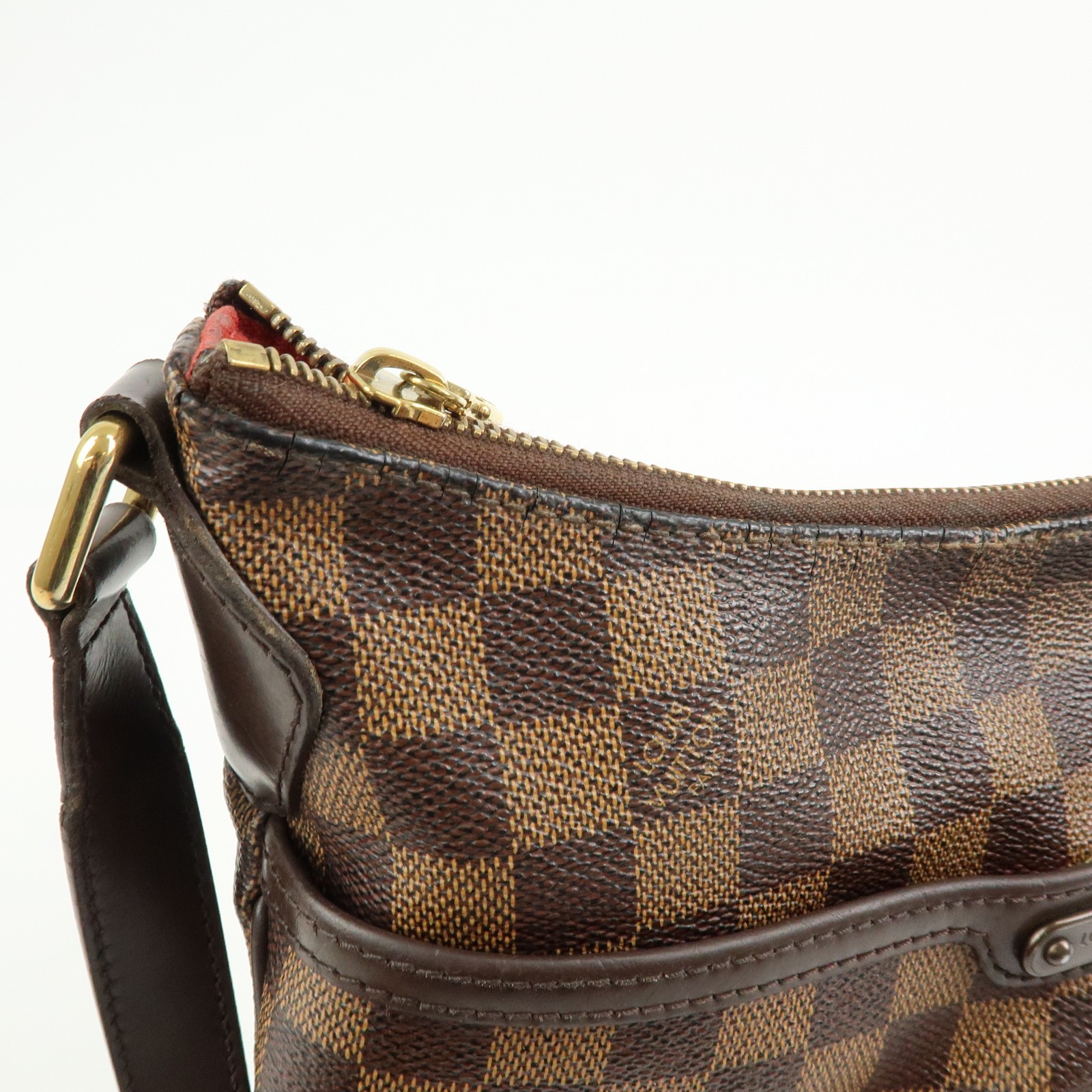 Louis Vuitton Damier Bloomsbury PM Shoulder Bag Brown N42251 Authentic Used F/S