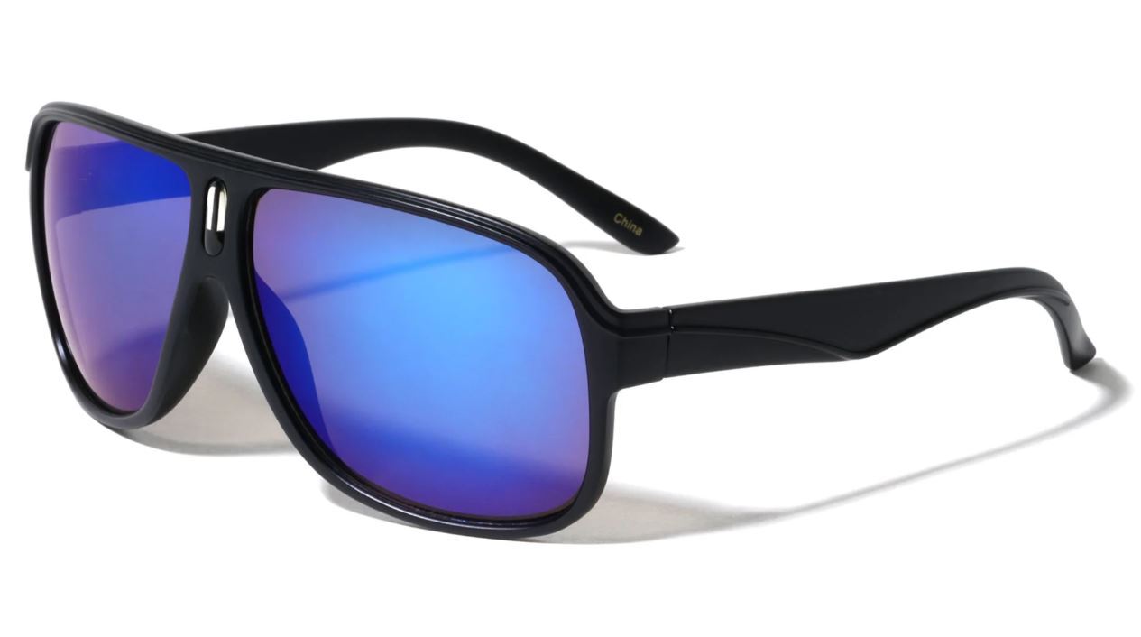 Retro 80s Fashion UV400 Protect Vintage Black/Demi Pilot Men Women Sunglasses